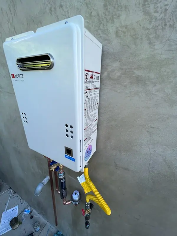 Tankless water heater installation for Canterbury Knolls homes