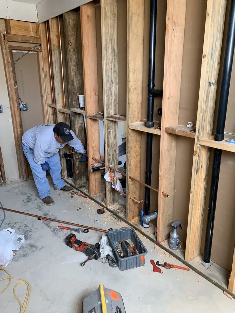 Commercial rough-in plumbing for Gas Line Repair in Canterbury Knolls